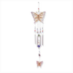 Metal Butterfly w/ Glass beads Chime