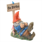 Garden Gnome - On Strike Sleeping Gnome