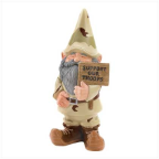 Garden Gnome - "Support Our Troops" Gnome