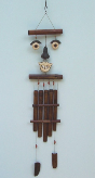 Funny Face Bamboo Chime